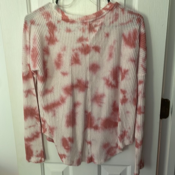 Aeropostale Pink Tie-Dye Top - Picture 4 of 4